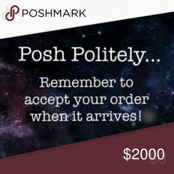 Please remember that my payment is not released until you accept your order. - Picture 1 of 1